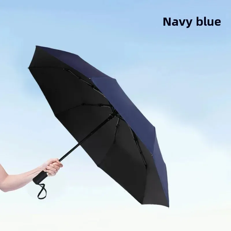 ☀️☔ Automatic UV Protection Umbrella – Three-Fold, Windproof & Customizable for Business & Travel! 🌦️✨