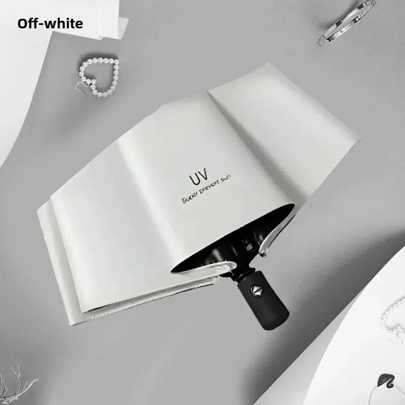 ☀️☔ Automatic UV Protection Umbrella – Three-Fold, Windproof & Customizable for Business & Travel! 🌦️✨