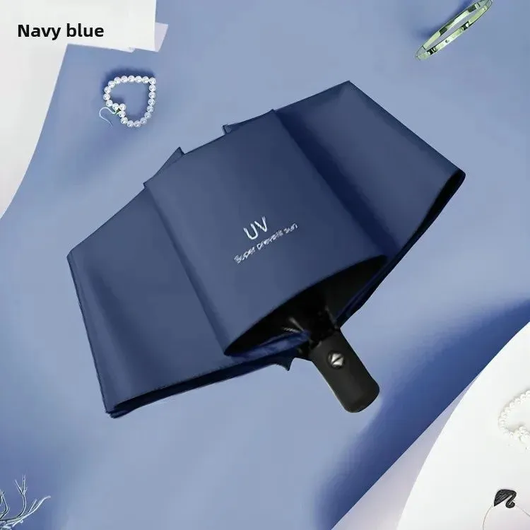 ☀️☔ Automatic UV Protection Umbrella – Three-Fold, Windproof & Customizable for Business & Travel! 🌦️✨