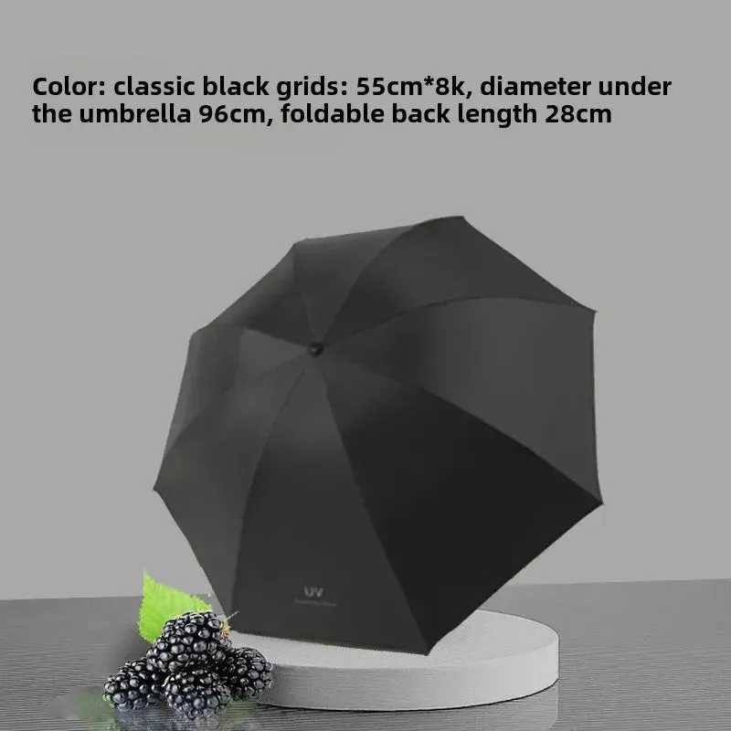 ☀️☔ Automatic UV Protection Umbrella – Three-Fold, Windproof & Customizable for Business & Travel! 🌦️✨
