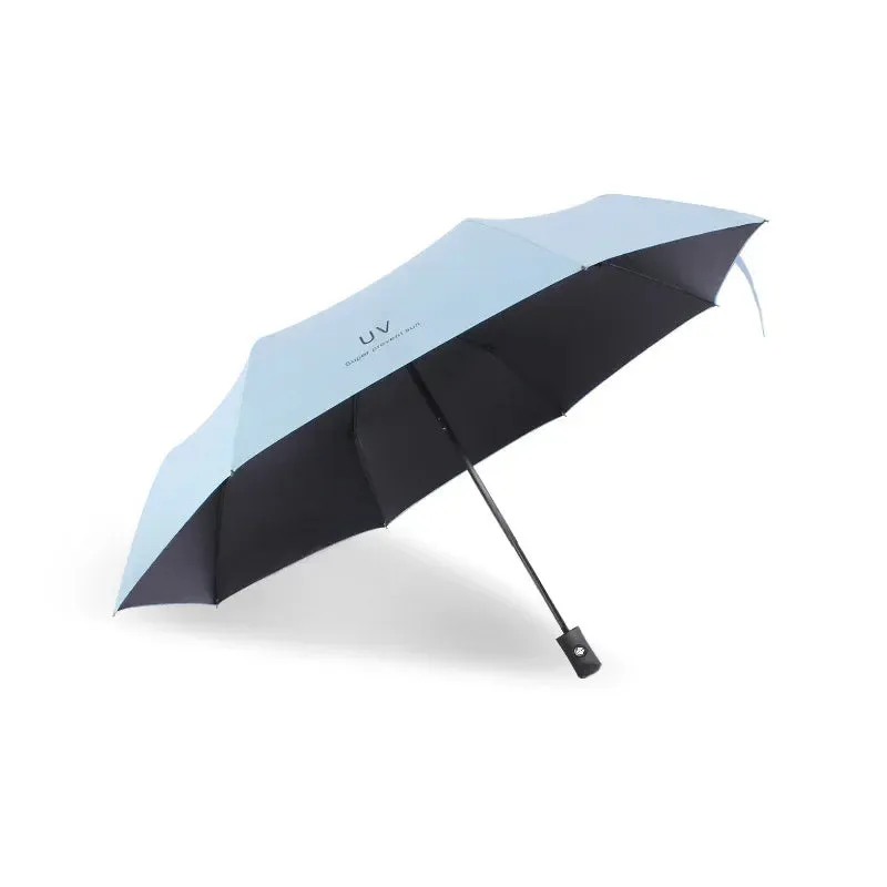 ☀️☔ Automatic UV Protection Umbrella – Three-Fold, Windproof & Customizable for Business & Travel! 🌦️✨