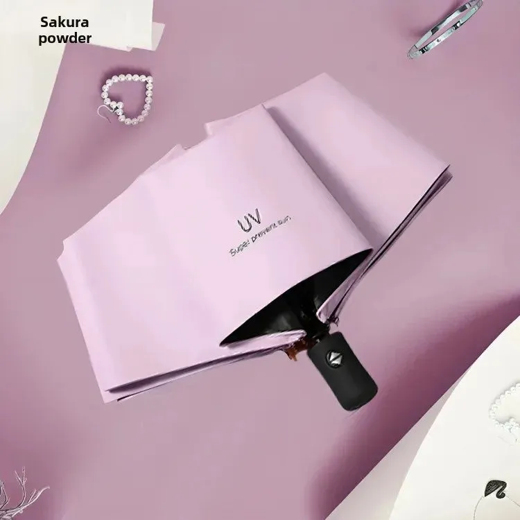 ☀️☔ Automatic UV Protection Umbrella – Three-Fold, Windproof & Customizable for Business & Travel! 🌦️✨