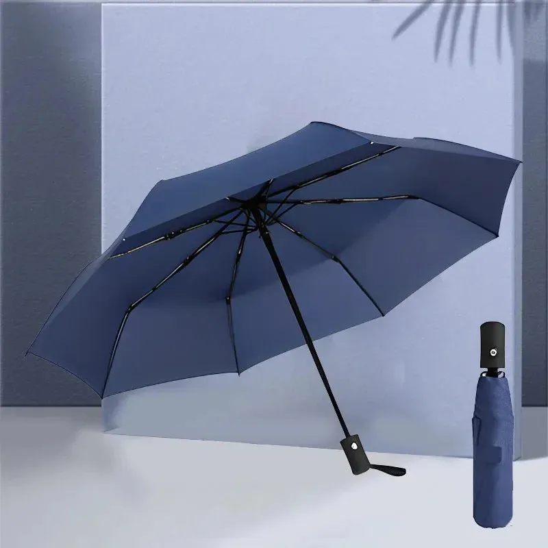 ☀️☔ Automatic UV Protection Umbrella – Three-Fold, Windproof & Customizable for Business & Travel! 🌦️✨
