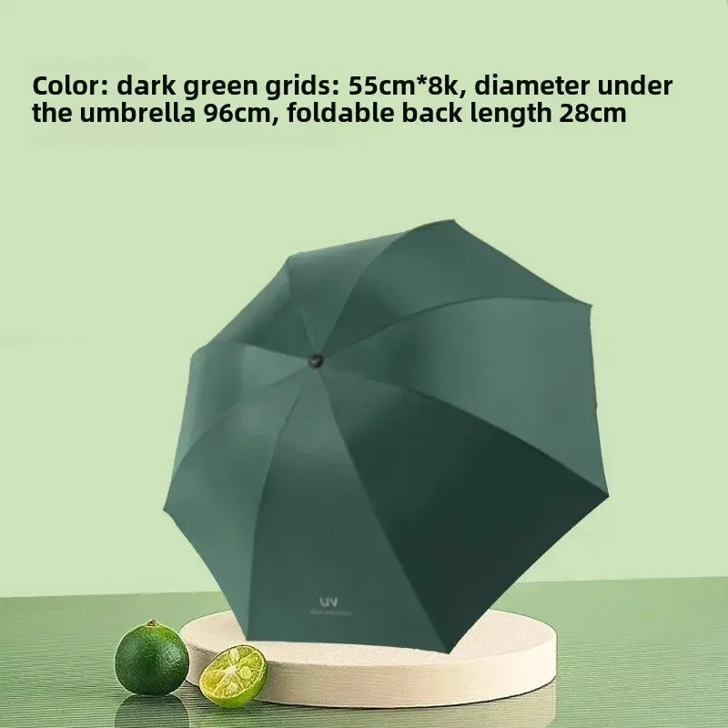 ☀️☔ Automatic UV Protection Umbrella – Three-Fold, Windproof & Customizable for Business & Travel! 🌦️✨