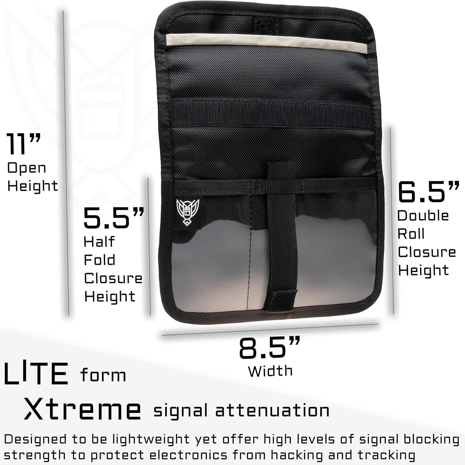 ~ FLEX Faraday Bag/Small LITE Faraday Bag Combo ~ Tracking/Hacking Defense ~ Coyote Brown