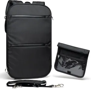 ~ FLEX Faraday Bag/Small LITE Faraday Bag Combo ~ Tracking/Hacking Defense ~ Coyote Brown