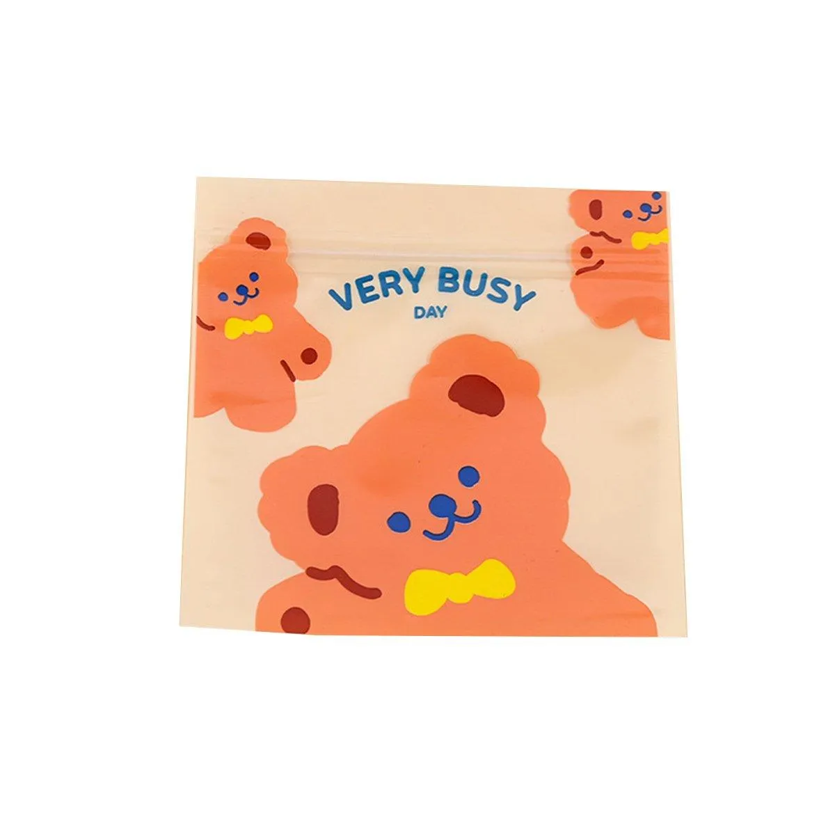 100PCS Ziplock Bags Candy Cookies Plastic Storage Bags