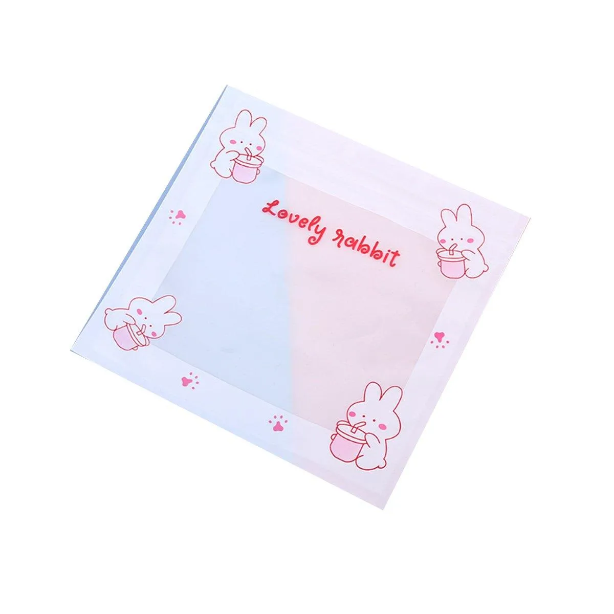 100PCS Ziplock Bags Candy Cookies Plastic Storage Bags