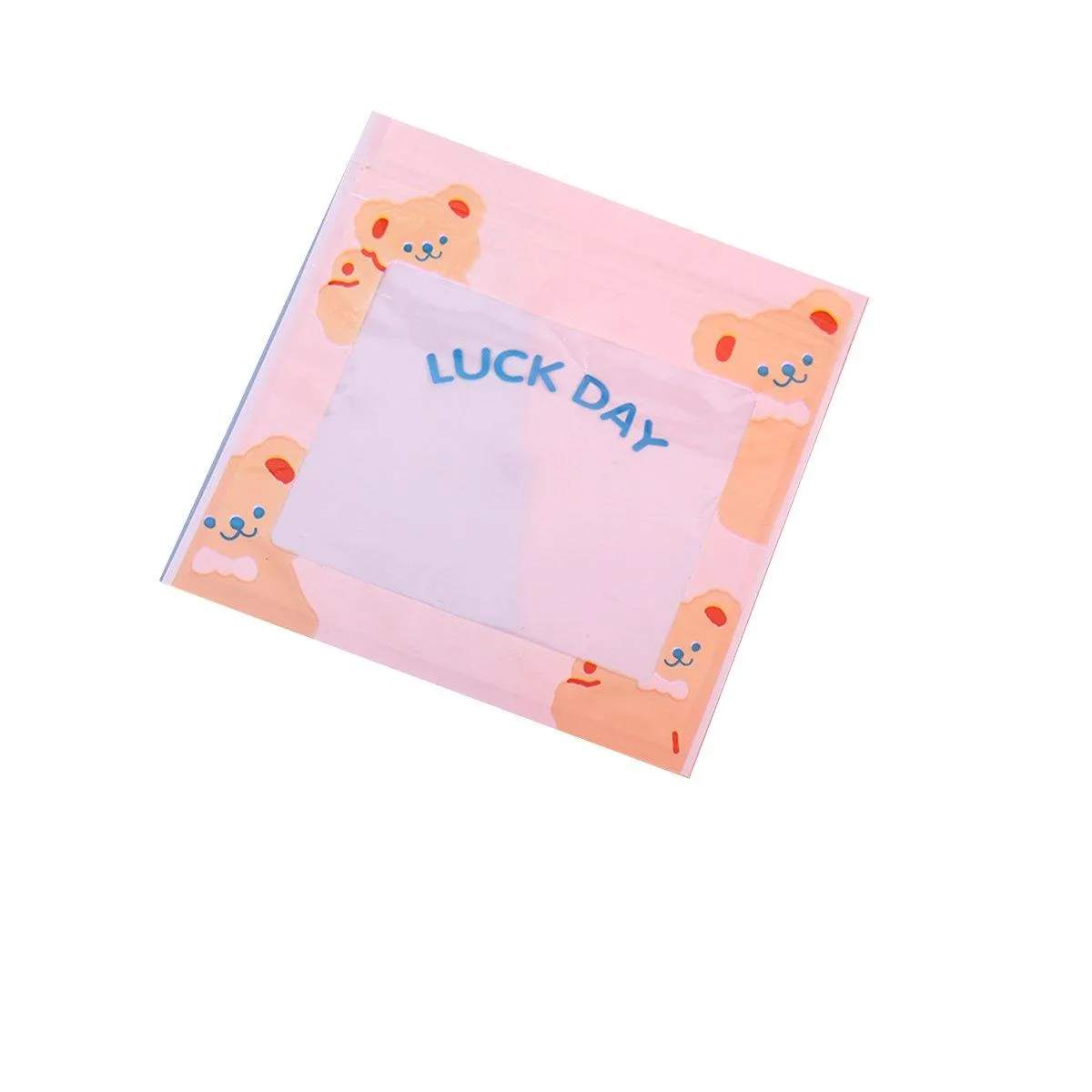 100PCS Ziplock Bags Candy Cookies Plastic Storage Bags