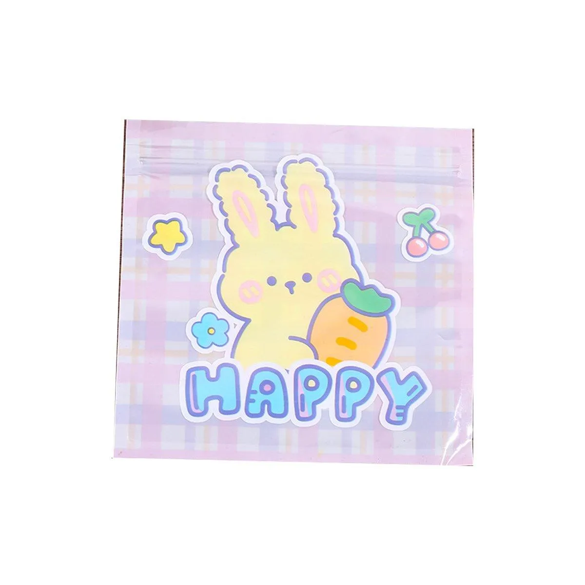 100PCS Ziplock Bags Candy Cookies Plastic Storage Bags