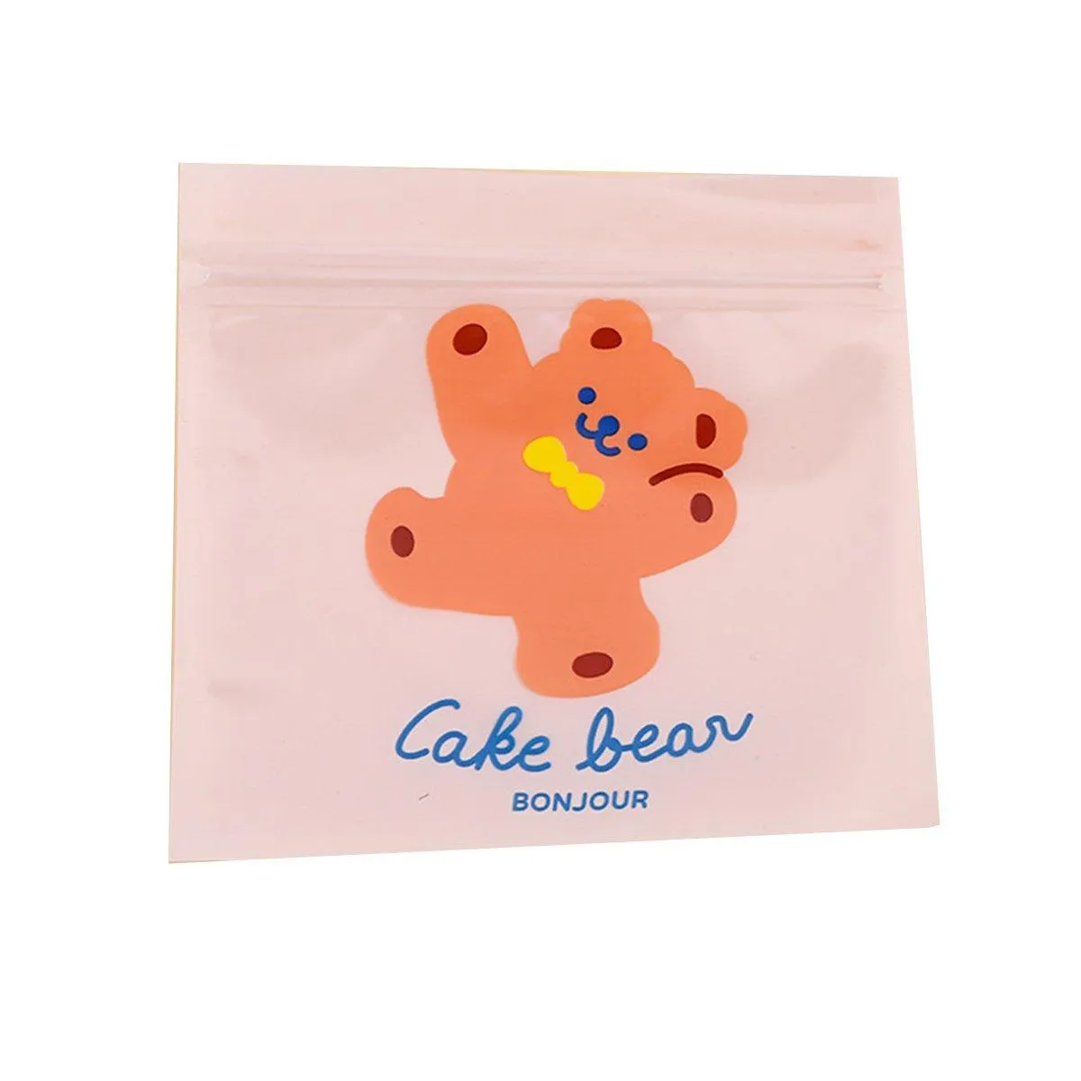 100PCS Ziplock Bags Candy Cookies Plastic Storage Bags