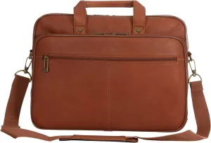 16" Laptop Portfolio, Cognac, One Size