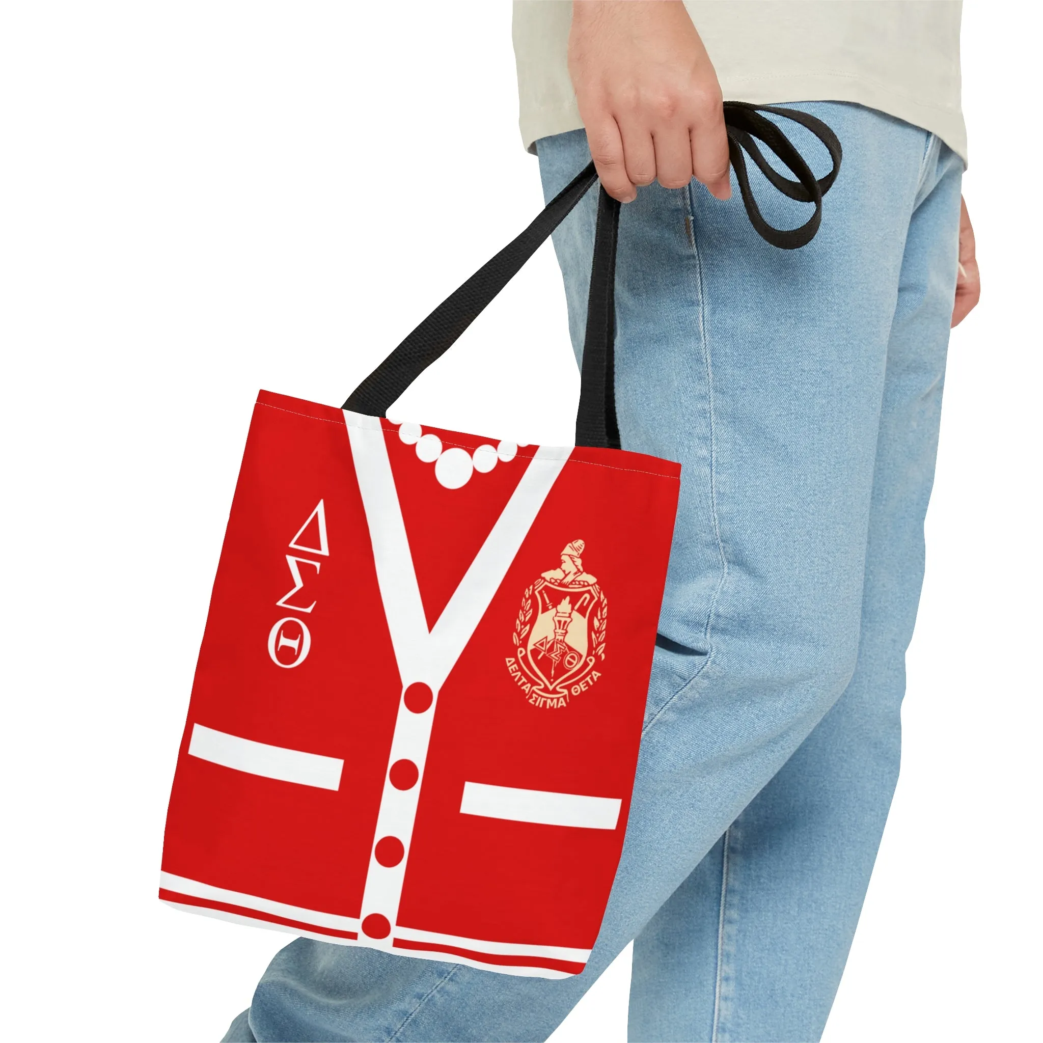 1913 Cardigan (Red) Tote Bag
