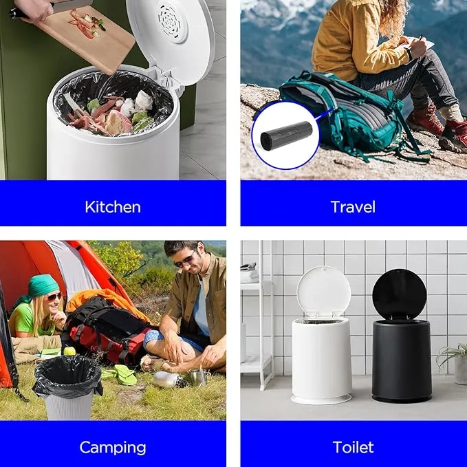 20 PCS Biodegradable Camping Toilet Bags, 22L Capacity, Portable Toilet Bags for portable potty, Camping Toilet Accessories for Eco-Friendly Waste Disposal in Outdoor Adventures
