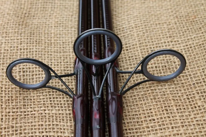 3 x Tony Fordham XHM Carbon Custom Old School Carp Fishing Rods. 2.75lb T/C.