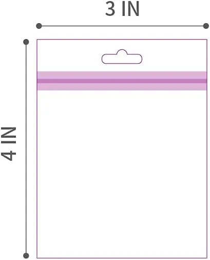 350 Pack- Smell Proof Resealable Mylar Pouch Bags, 3 x 4 Inches, Black with Food Grade Interior, Zero BPA, Candy, Eyelashes, Jewelry and More