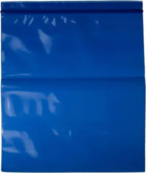 3" x 5" Blue 100 Resealable Plastic Bags Durable Storage for Crafts, Tools, Office Supplies, Small Parts, Travel, and Holiday Packaging – sku: r35bl-100