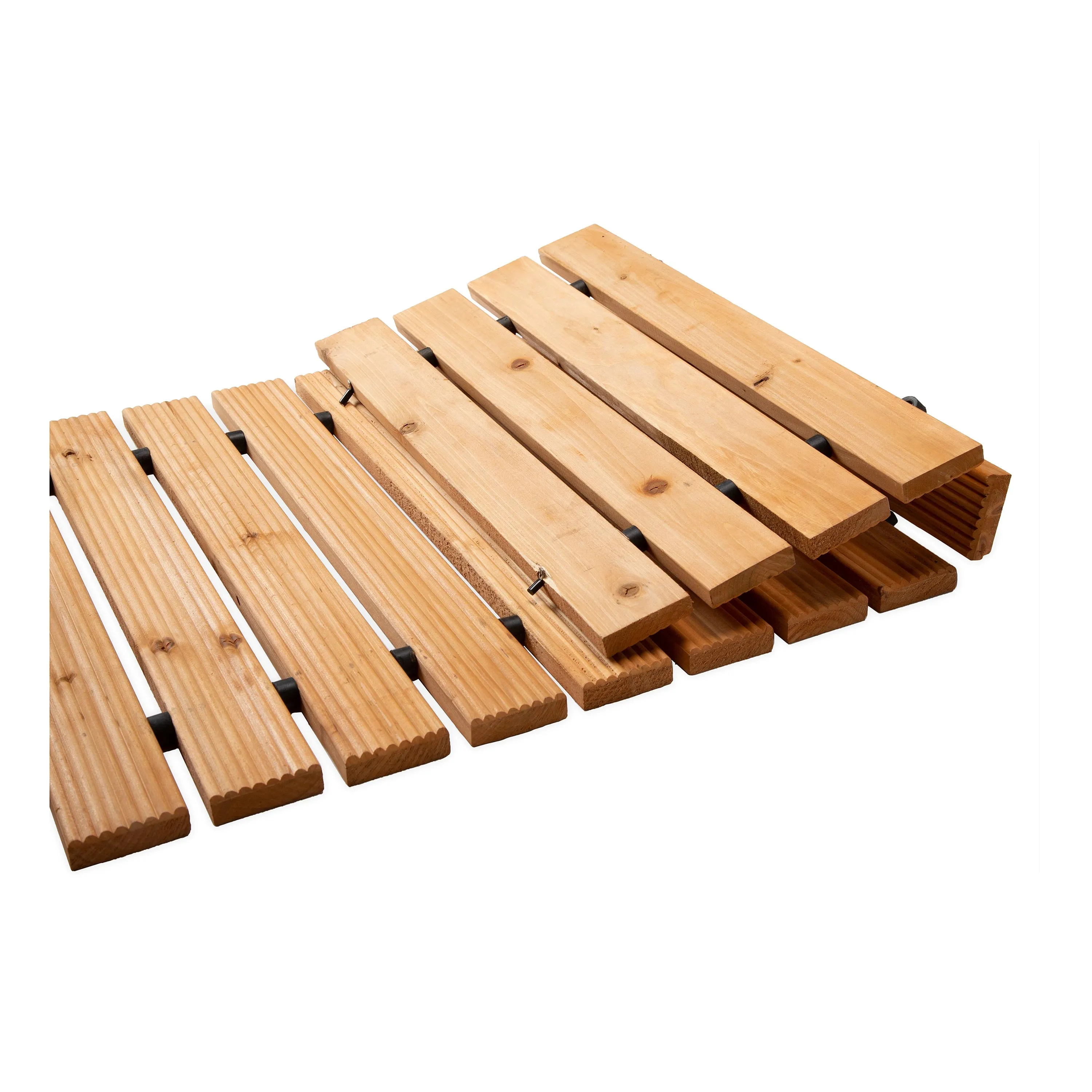 6' Portable Roll-Out Straight Hardwood Pathway
