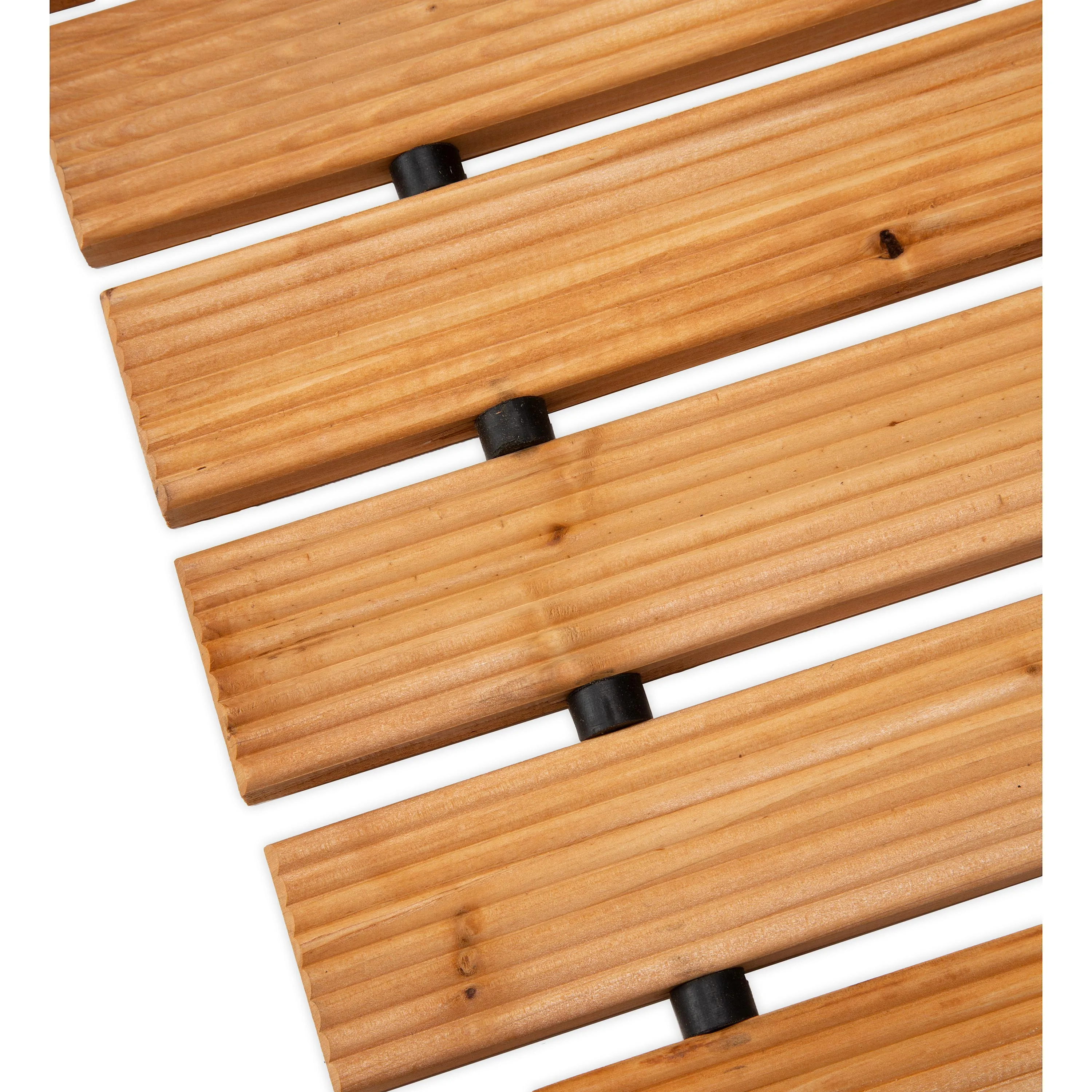 6' Portable Roll-Out Straight Hardwood Pathway