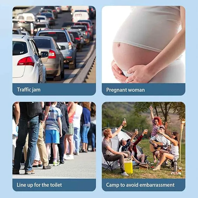 700ML, Disposable Urine Bag, Travel, Camping, Traffic jam, Emergency Portable Urine Bag and Vomit Bag for Pregnant Women, Mixed Pee Bag, Mobile Toilet Bag