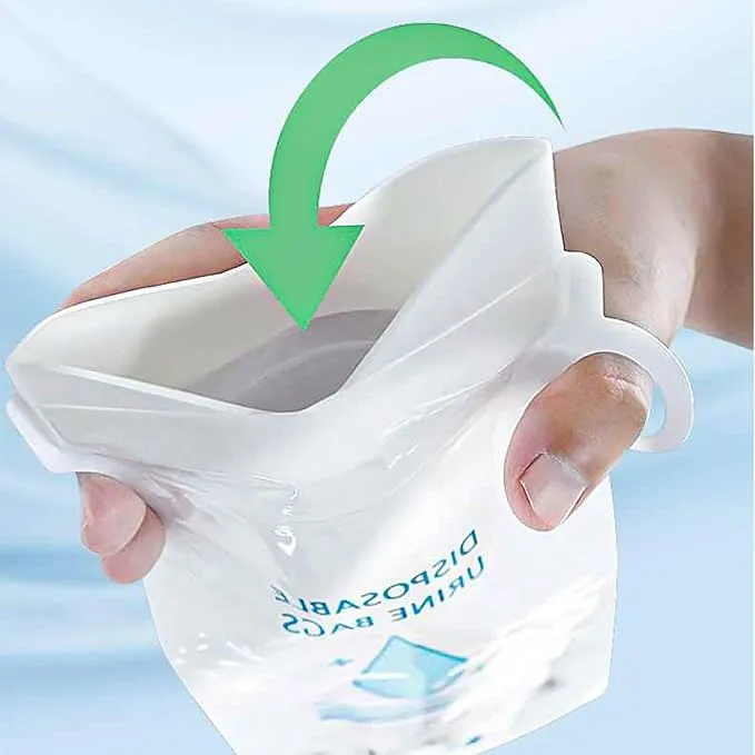 700ML, Disposable Urine Bag, Travel, Camping, Traffic jam, Emergency Portable Urine Bag and Vomit Bag for Pregnant Women, Mixed Pee Bag, Mobile Toilet Bag