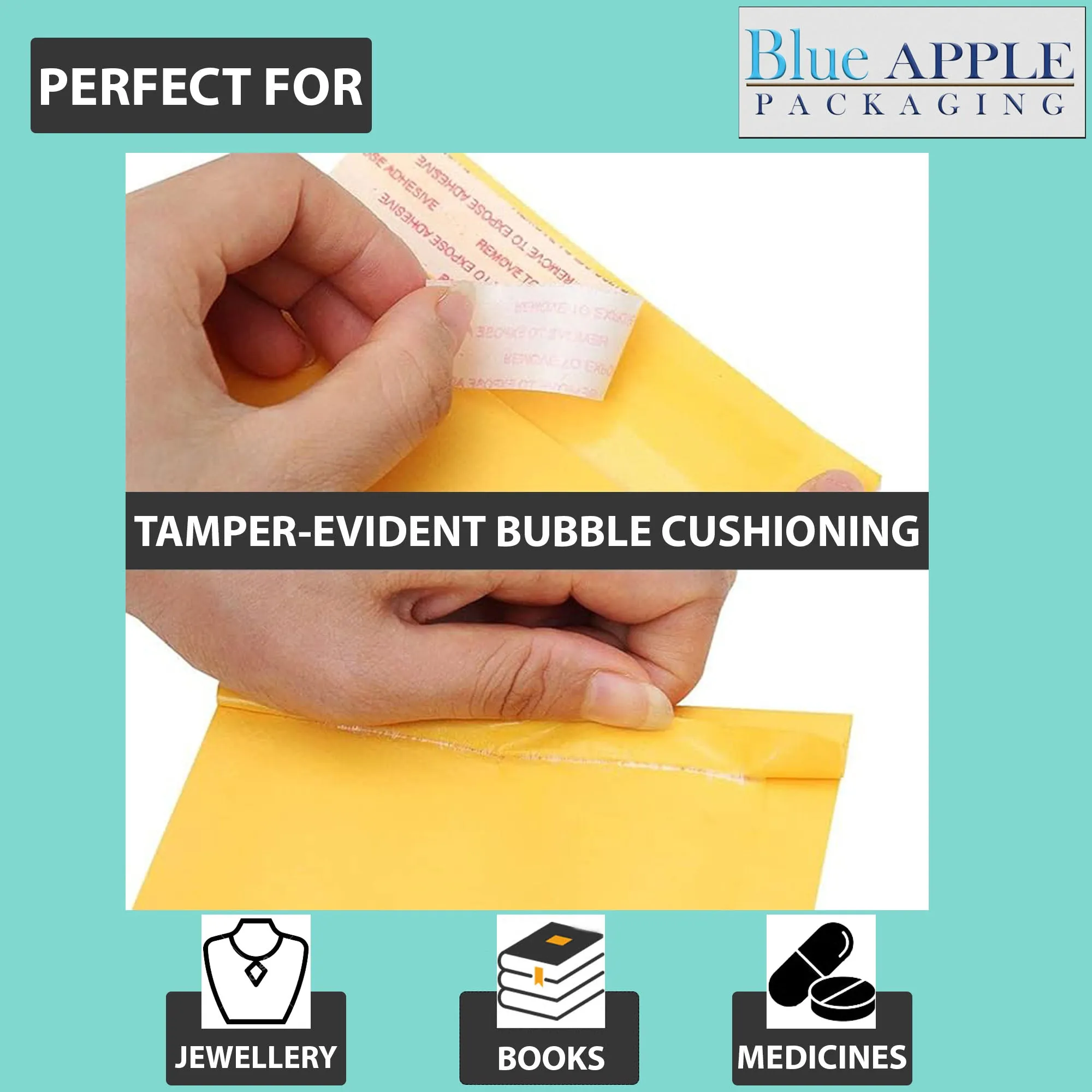 8.5X14.5 inches Kraft Bubble Mailer #3 Shipping Envelopes