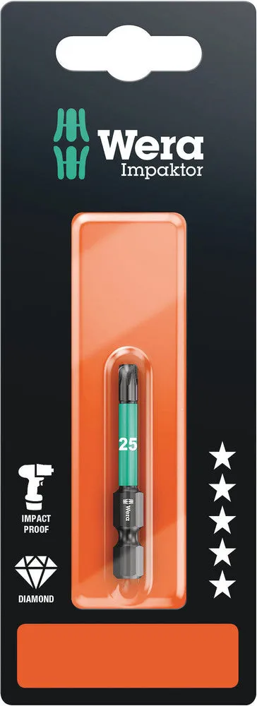 867/4 IMP DC SB Impaktor bits, TX 25 x 50 mm