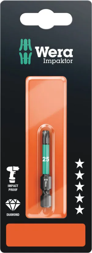 867/4 IMP DC SB Impaktor bits, TX 25 x 50 mm