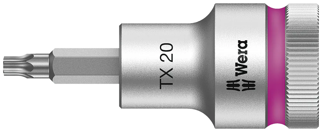 8767 C HF TORXÂ® Zyklop bit socket with 1/2" drive with holding function