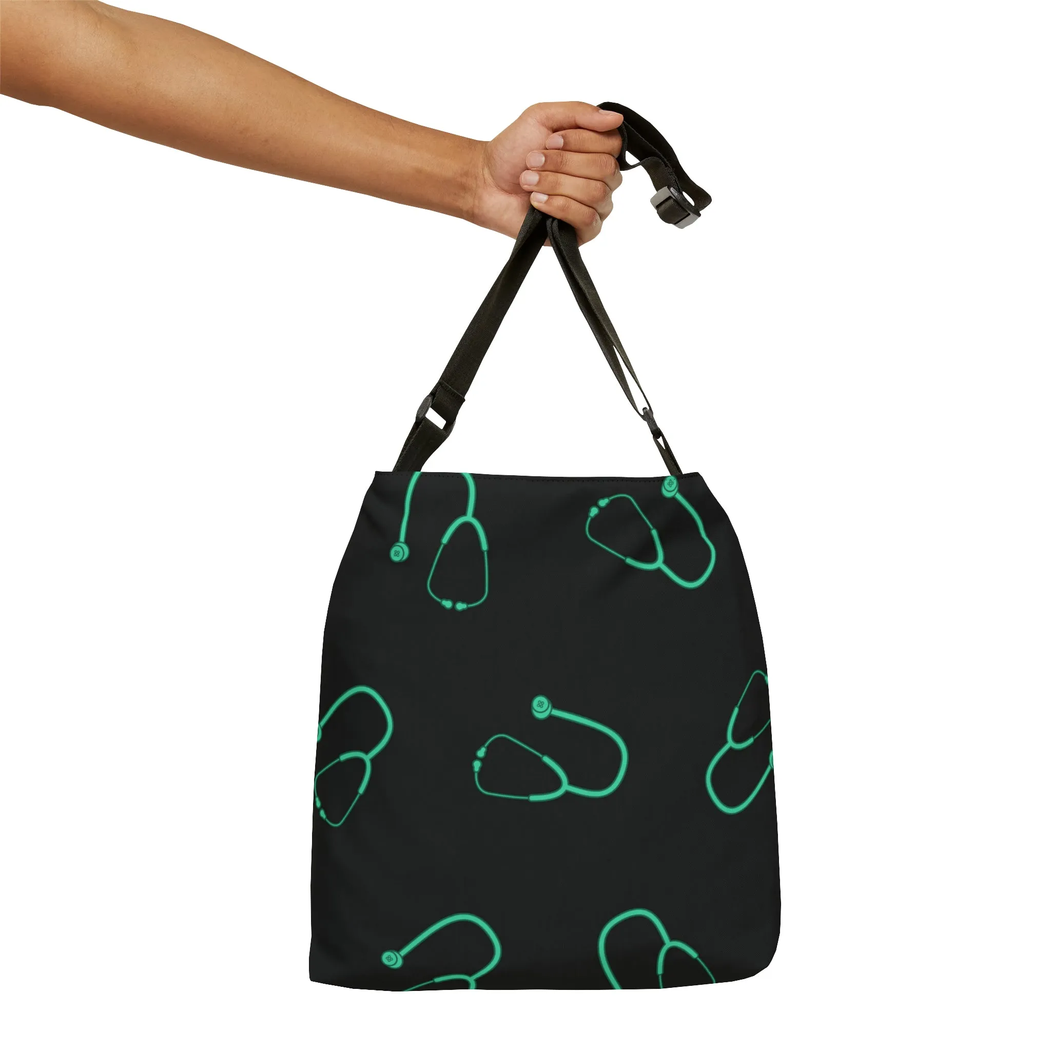 Adjustable Tote Bag (AOP) 5 East Nurses