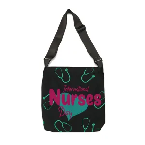 Adjustable Tote Bag (AOP) 5 East Nurses