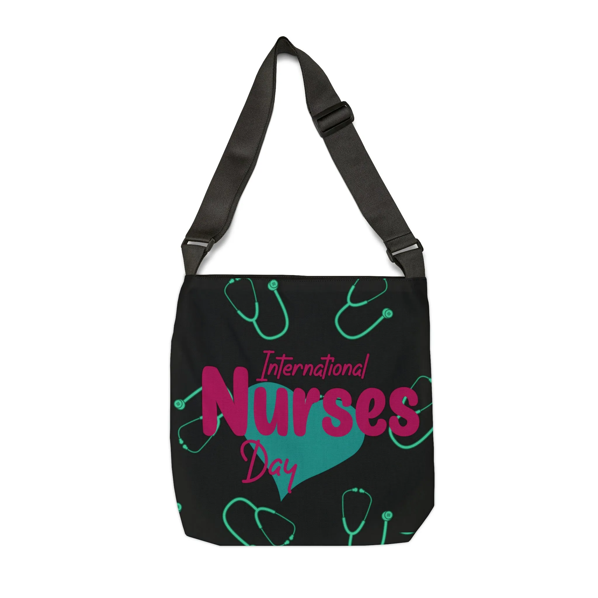 Adjustable Tote Bag (AOP) 5 East Nurses