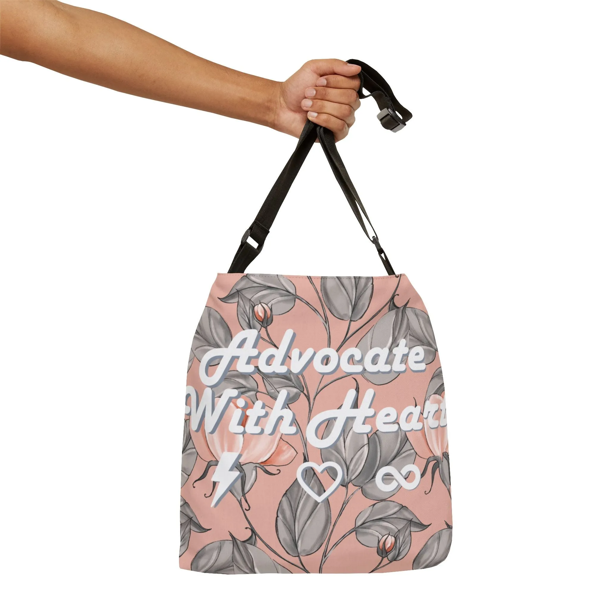 Advocate With Heart Peachy Tote