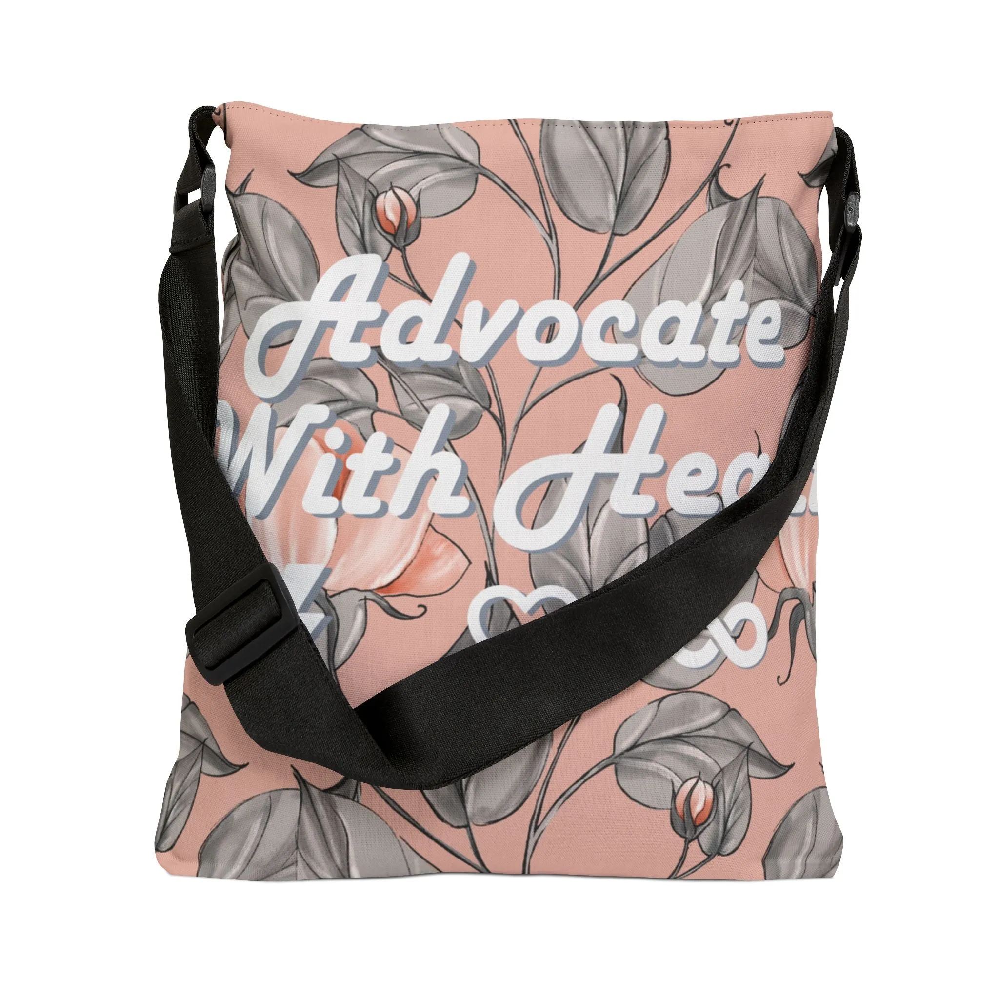 Advocate With Heart Peachy Tote