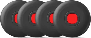 Air Tags-4Pack,IP68 Waterproof Smart Tag Tracker,Bluetooth Luggage Tracker Works with Apple Find My APP (iOS Only),Key Finder and Item Locator for Luggage,Backpack,Wallet and Pet