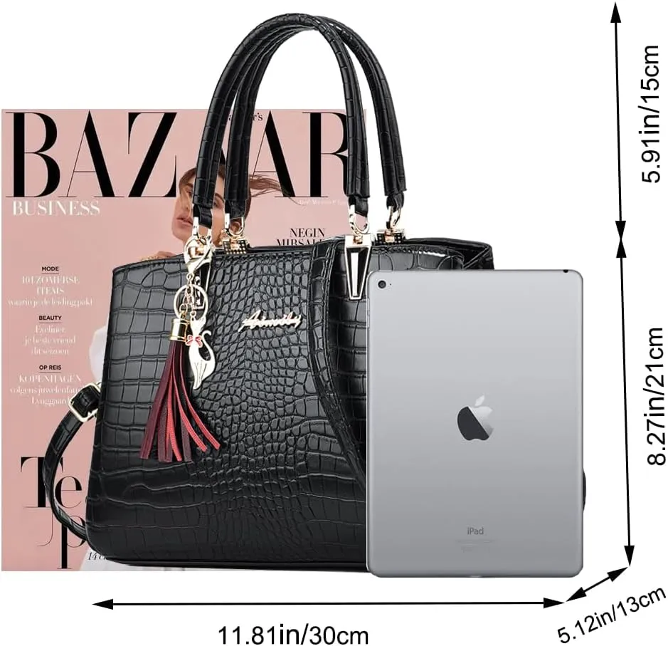 ALARION Womens Purses and Handbags Shoulder Bag Ladies Designer Satchel Messenger Tote Bag