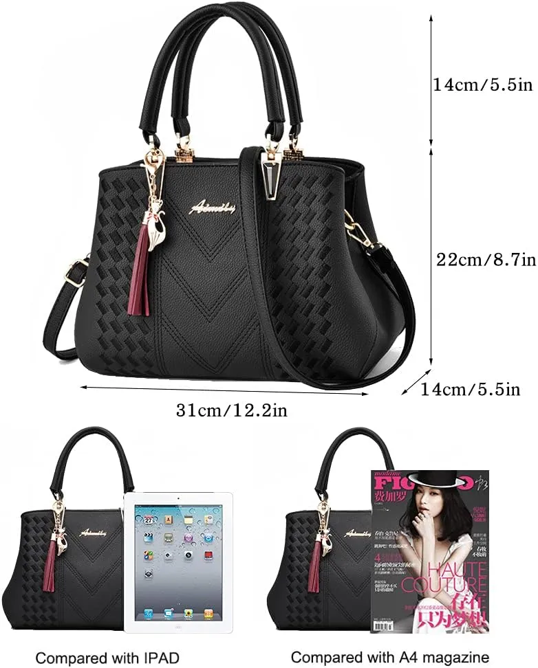 ALARION Womens Purses and Handbags Shoulder Bag Ladies Designer Satchel Messenger Tote Bag