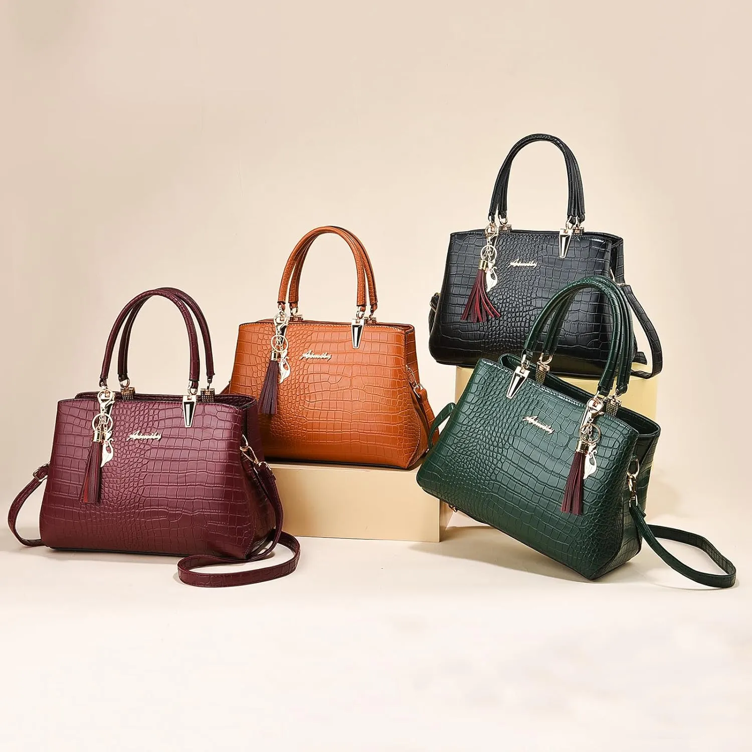 ALARION Womens Purses and Handbags Shoulder Bag Ladies Designer Satchel Messenger Tote Bag