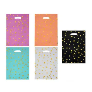 Aluminum Film Gift Bags 100PCS 5Colours Candy Package