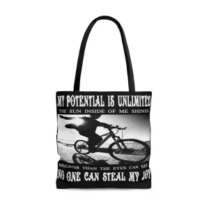 AOP Tote Bag My Potential is Unlimited