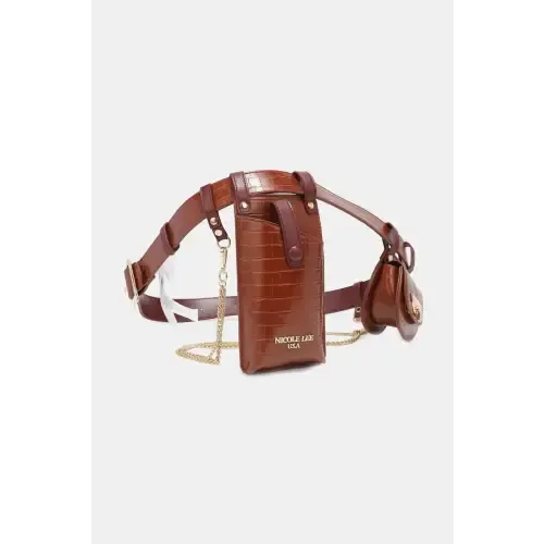 Aurelia Belt Bag with Gold Chain