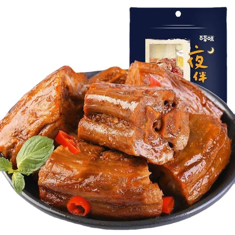 Baicaowei Sweet and Spicy Duck Neck | 110g | Bulk Wholesale