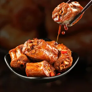 Baicaowei Sweet and Spicy Duck Neck | 110g | Bulk Wholesale