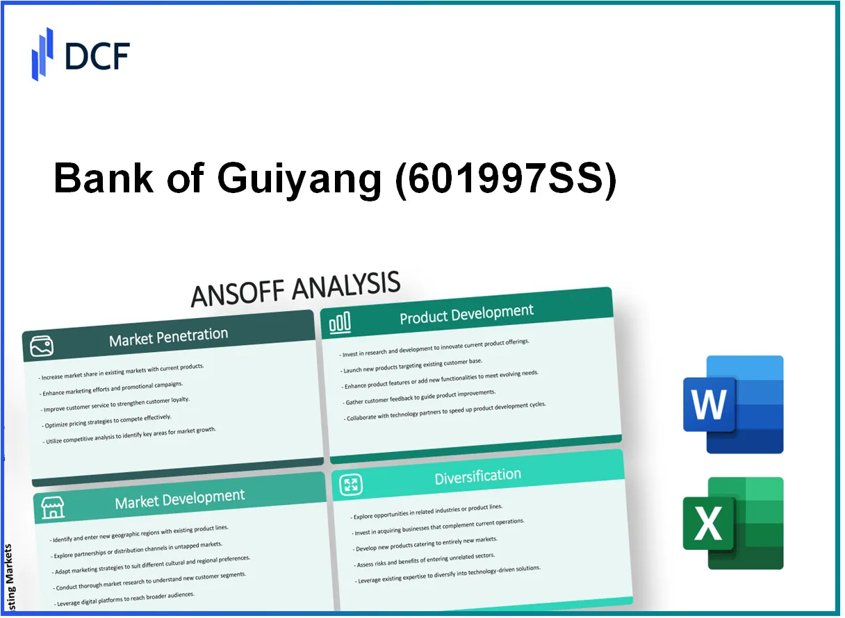 Bank of Guiyang Co.,Ltd. (601997.SS): Ansoff Matrix