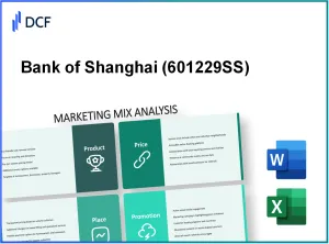 Bank of Shanghai Co., Ltd. (601229.SS): Marketing Mix Analysis