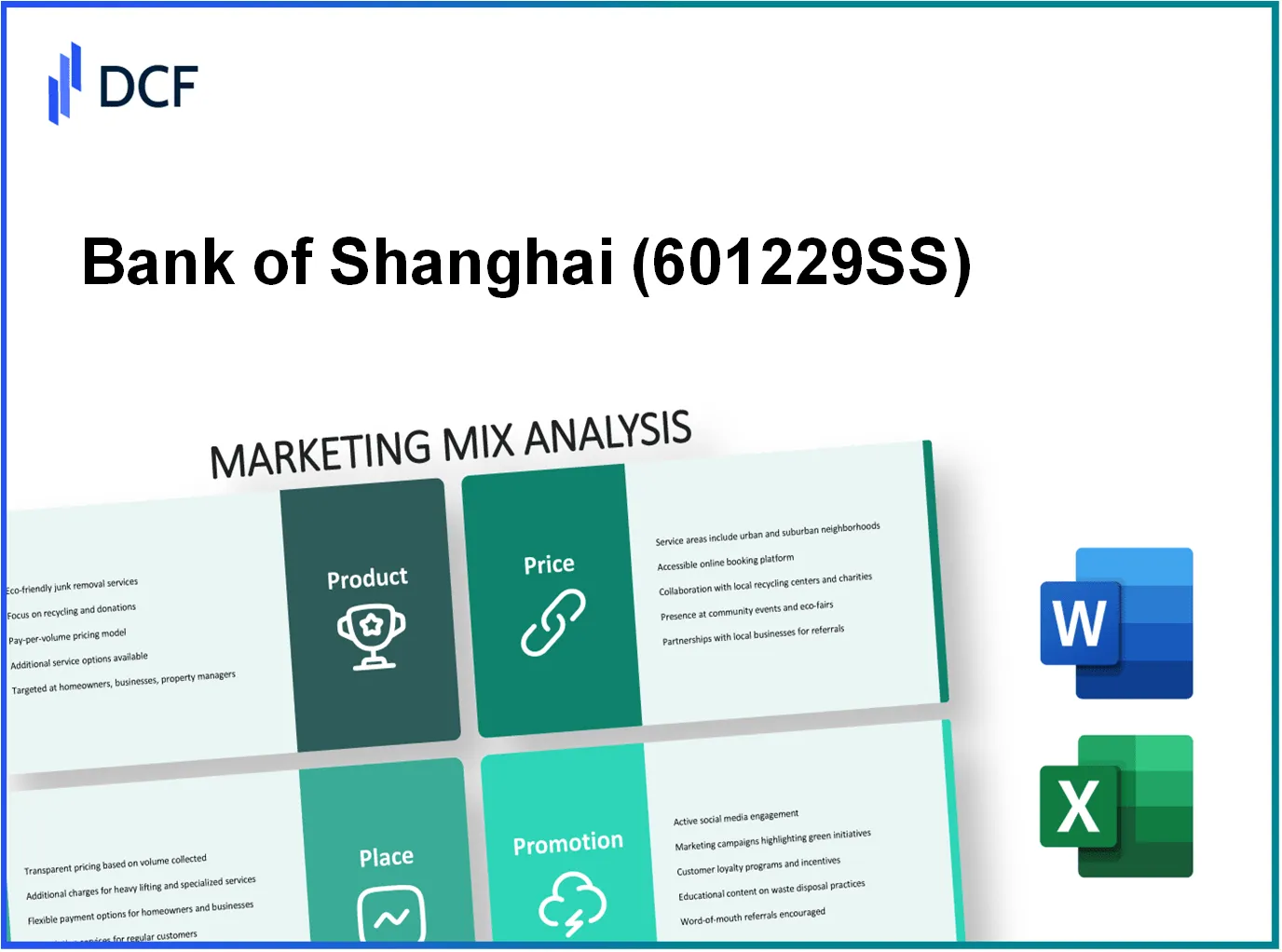 Bank of Shanghai Co., Ltd. (601229.SS): Marketing Mix Analysis