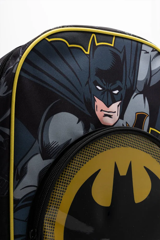 Batman Round Pocket Grey