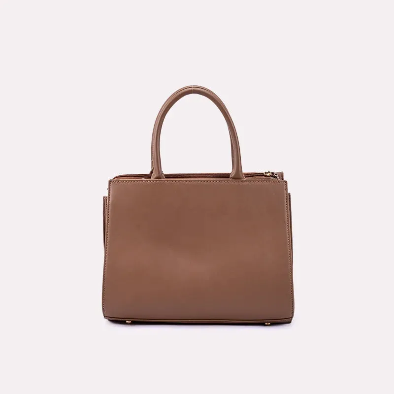 Belen Brown Casual Hand Bags 0331034