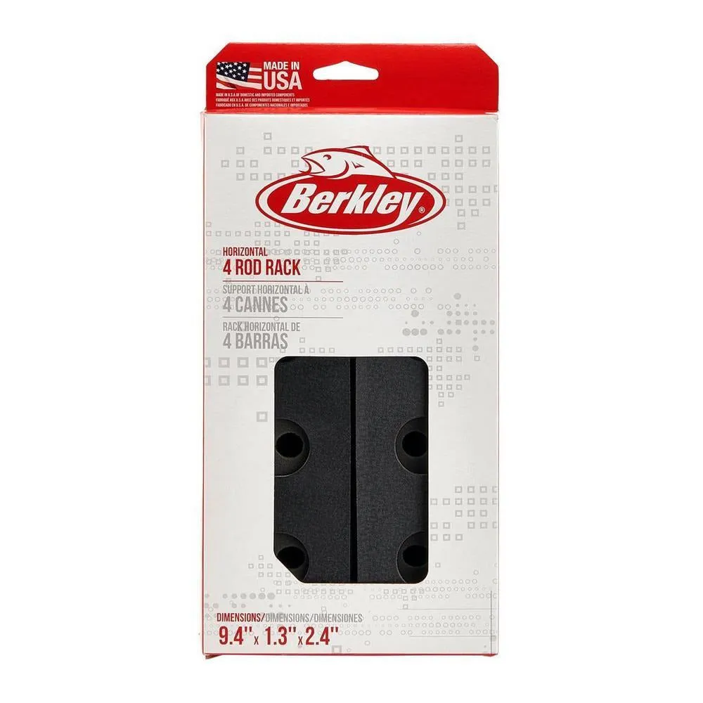 Berkley Horizontal 4 Rod Storage Rack