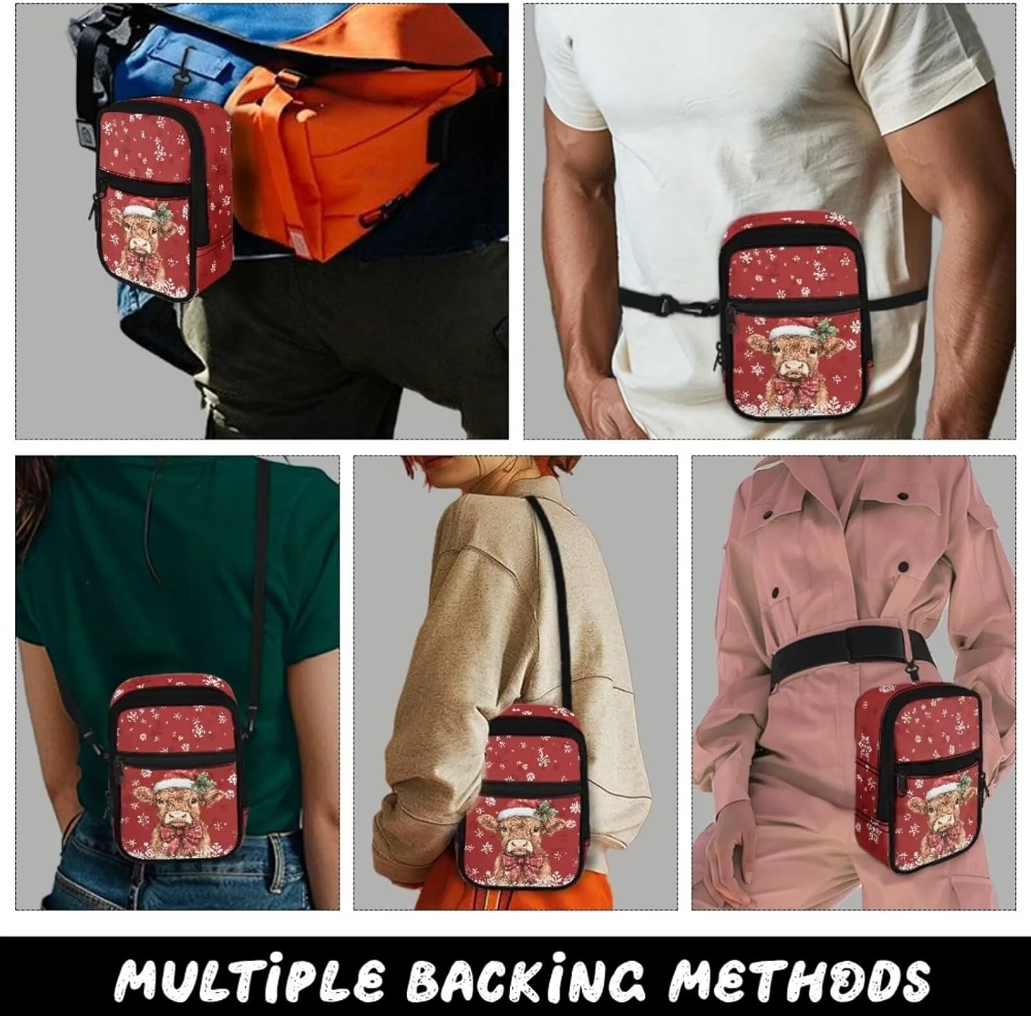 BIGCARJOB Crossbody Purse for Women Trendy Shoulder Handbags Messenger Tote Bags Crossbody Backpack